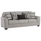 Ashley Avenal Park Stationary Sofa in Flannel, , large