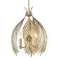 Golden Lighting Cay 3-Light Pendant in Vintage Fired Gold, , large