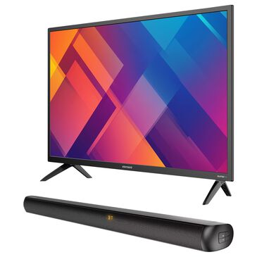 Element 32" Class Genesis Series 720p HD - Smart Xumo TV with 2.0 Soundbar in Black, , large