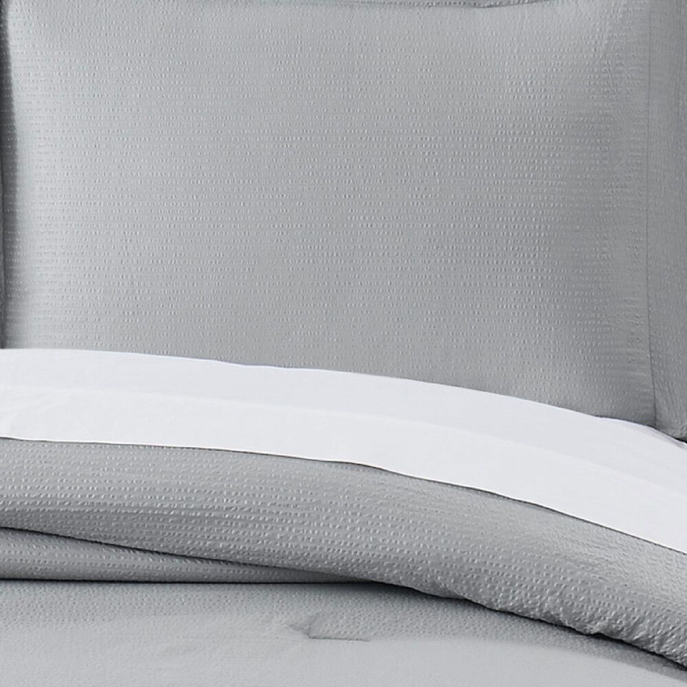 Pem America Truly Calm 5-Piece Twin Bed in a Bag in Grey and White, , large