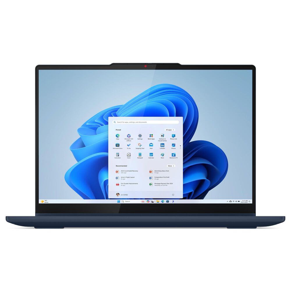 Lenovo 14&quot; IdeaPad 5 2-in-1 Touchscreen Notebook | Intel Core Ultra 5 225U - 16GB RAM - Intel Graphics - 512GB SSD in Cosmic Blue, , large