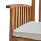 Hearth and Haven Casa Outdoor Dining Chair with Beige Cushion in Brown (Set of 2), , large