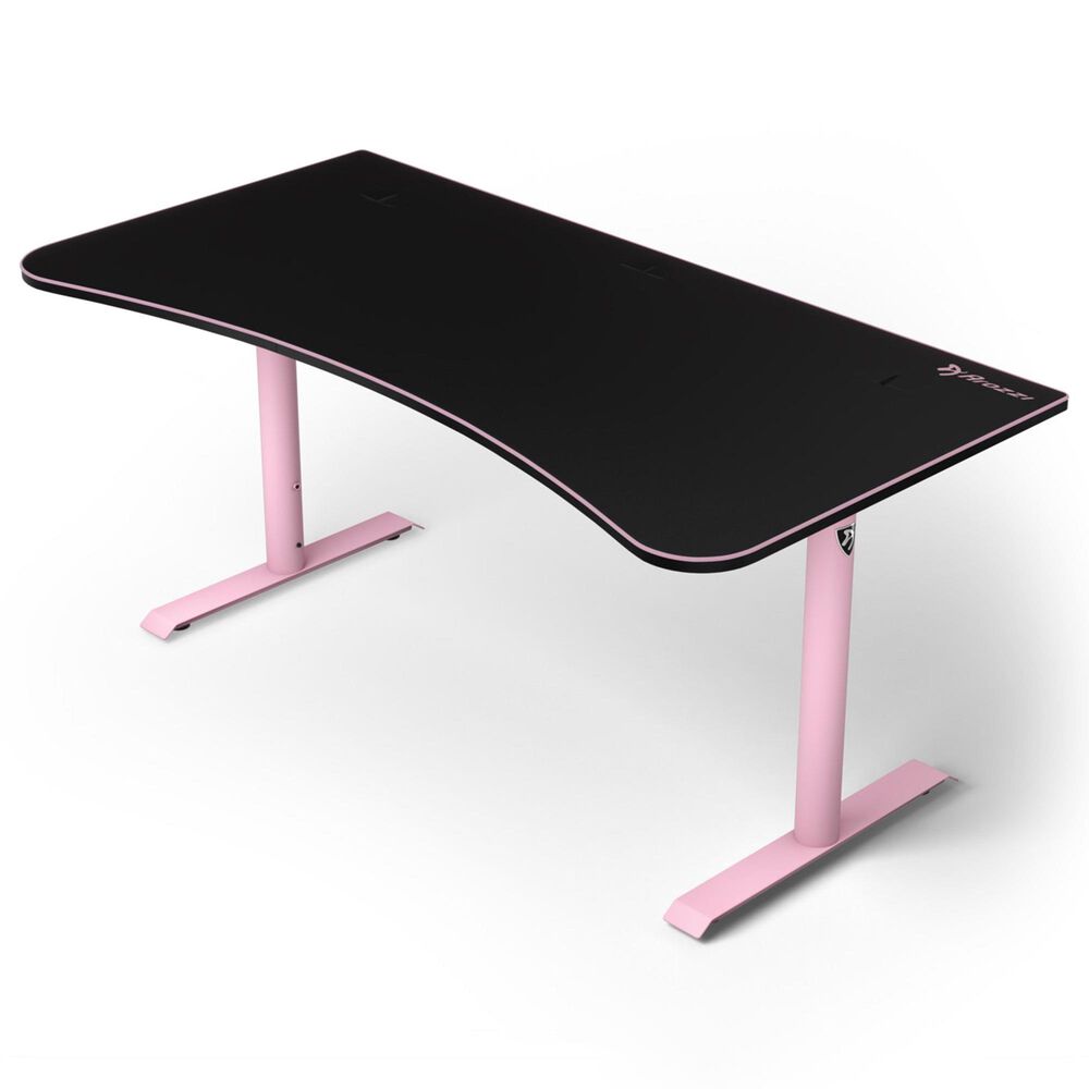 Arozzi Arena Large Gaming Desk in Pink, , large