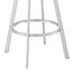 Blue River Flynn 30" Swivel Bar Stool in Silver, , large