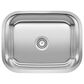 Blanco Stellar 23" Laundry Single Bowl Kitchen Sink in Stainless Steel, , large