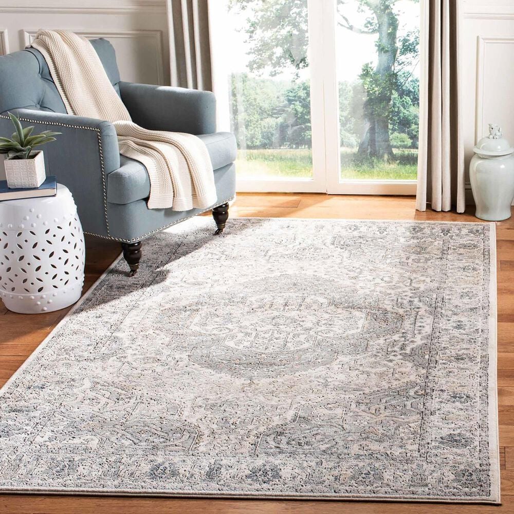 Safavieh Oregon 4&#39; x 6&#39; Ivory and Grey Area Rug, , large