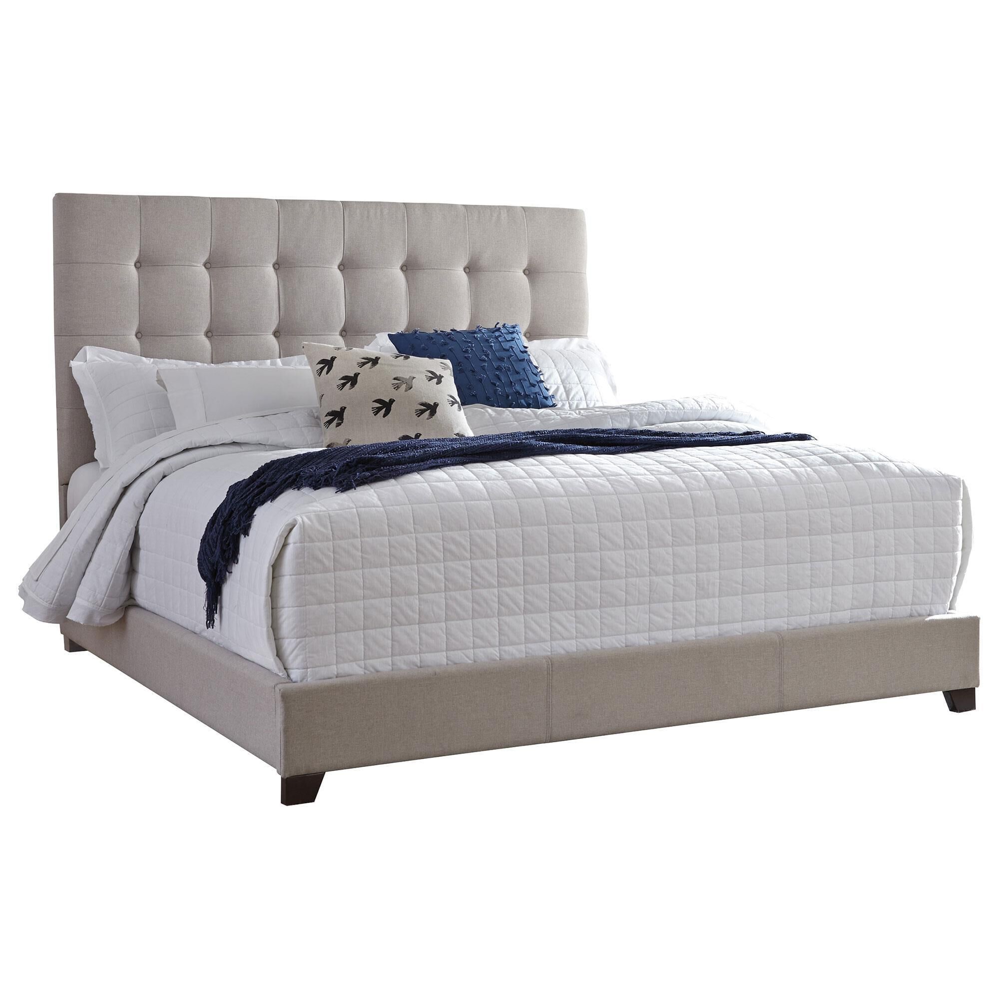 売れ筋アイテムラン King Ashley by Design Signature Upholstered Beige in Bed その他