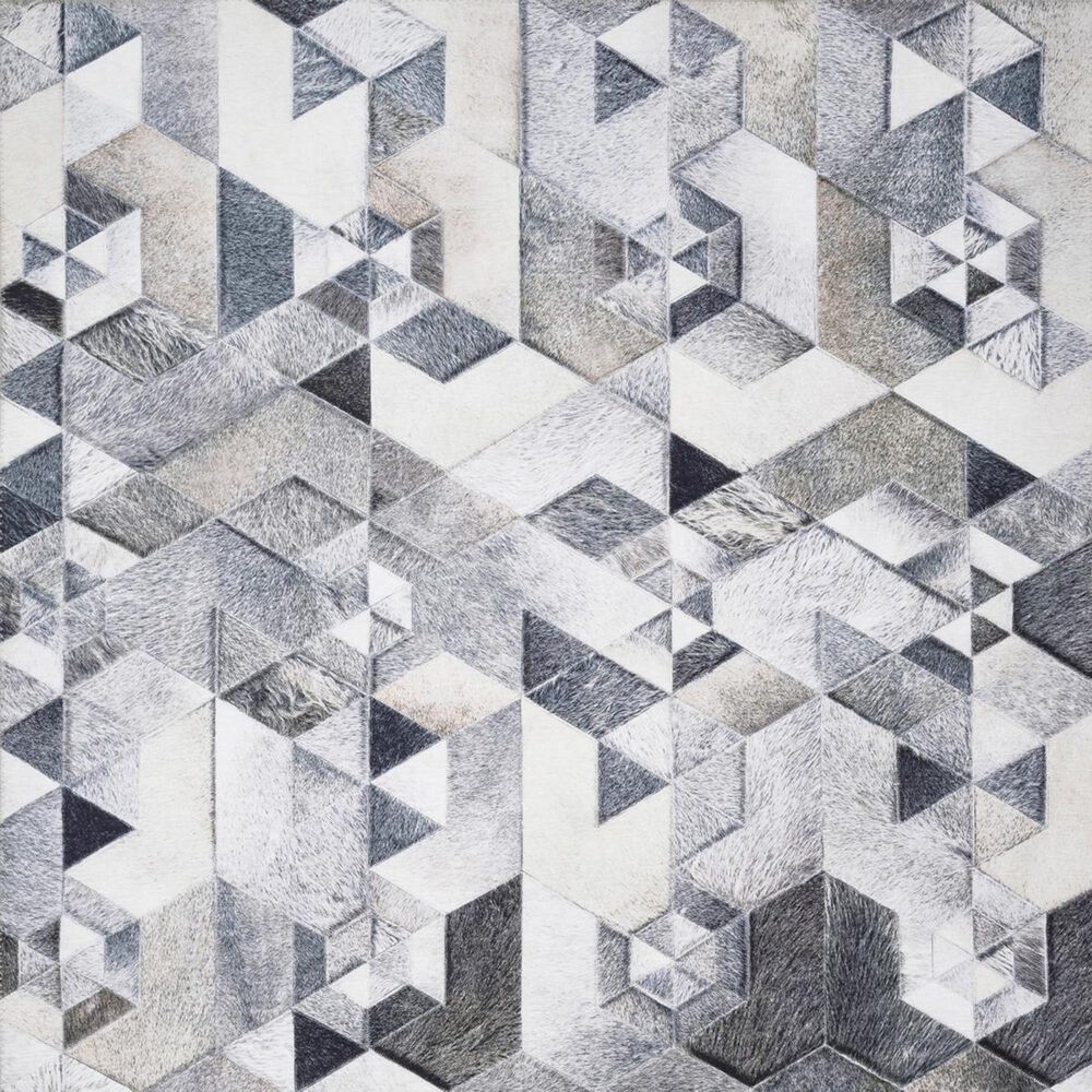 Loloi II Maddox MAD-03 2&#39;3&quot; x 3&#39;9&quot; Grey and Ivory Scatter Rug, , large