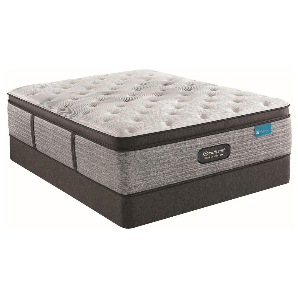 Beautyrest Carbon Series Harmony Lux Medium Pillow Top King Mattress with High Profile Box Spring, , large