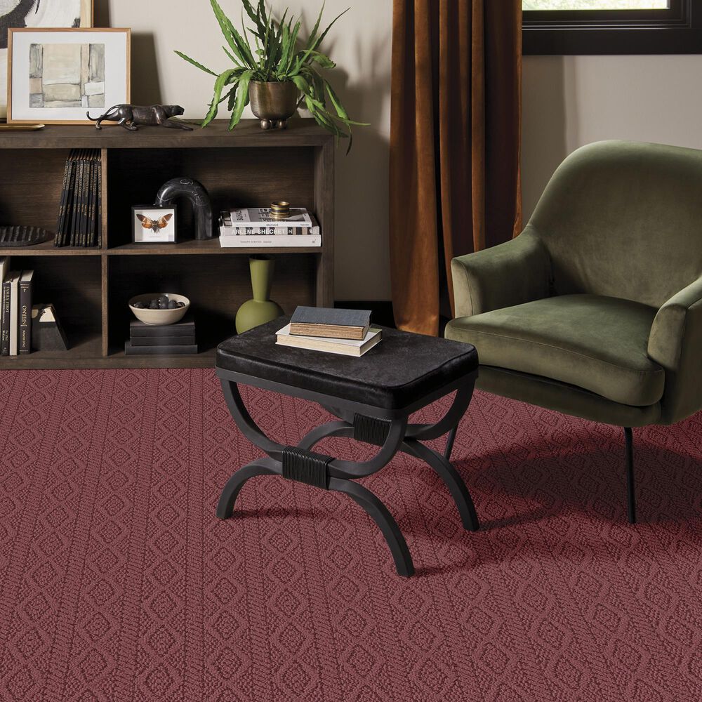 Anderson Tuftex Crochet Carpet in Winery, , large