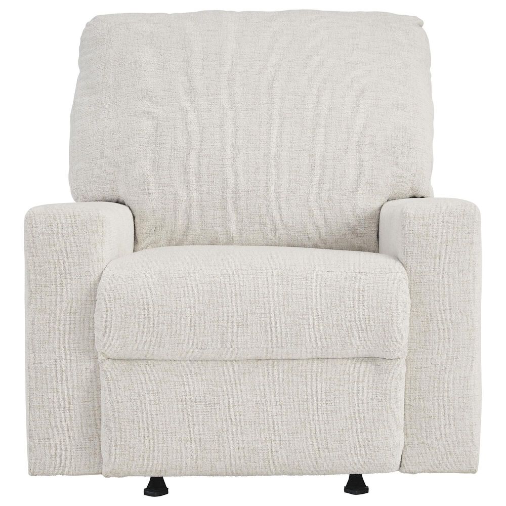Ashley Rannis Manual Rocker Recliner in Snow, , large