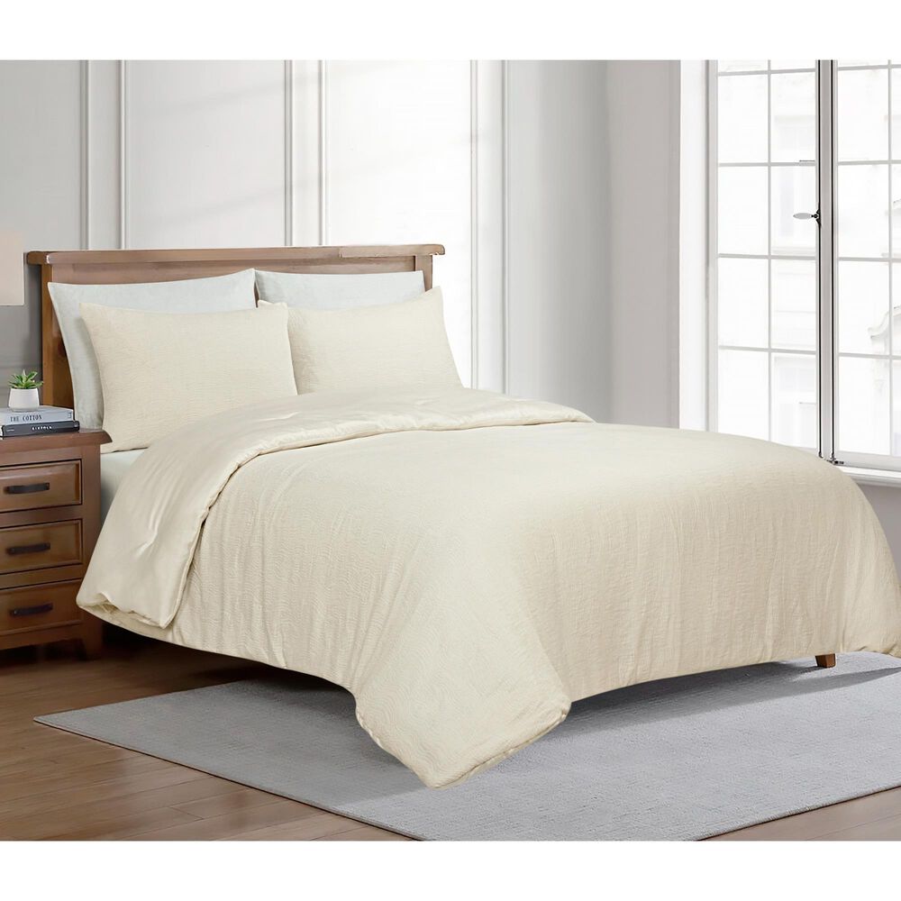 Ann Gish Moonstone 3-Piece Queen Comforter Set in Silver, , large