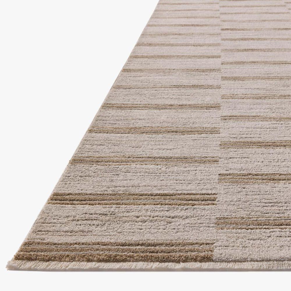 Amber Lewis x Loloi Cali 9&#39;6&quot; x 13&#39; Ivory and Tobacco Area Rug, , large