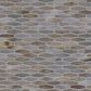 MS International Mochachino Taupe 12" x 12" Hexagon Glass Mosaic Sheet, , large