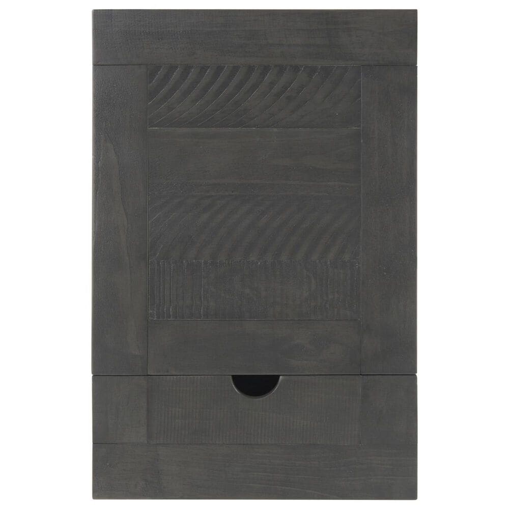Forma &amp; Co Rustic Chairside Table in Grey, , large