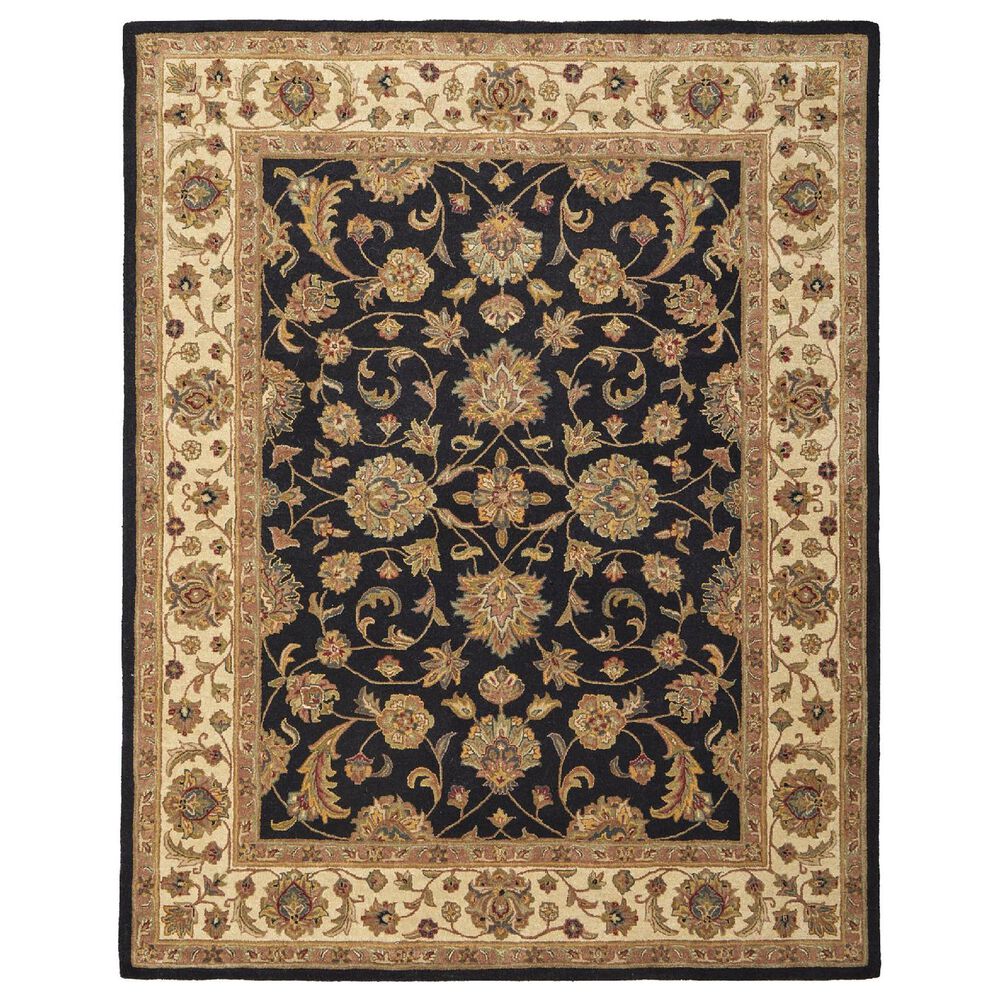Feizy Rugs Wagner Black and Beige 5&#39; x 8&#39; Area Rug, , large