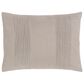 Surya Upton 3-Piece Queen Duvet Set in Taupe and Metallic Silver, , large
