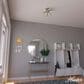 Hunter Jupiter Star Semi-Flush Mount in Brushed Nickel, , large