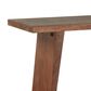Home Trends & Design Lenox 7-Piece Rectangular Dining Set in Walnut Brown, , large