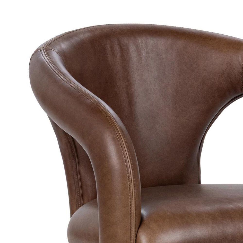 Classic Home Archie Arm Chair in Bison Brown, , large