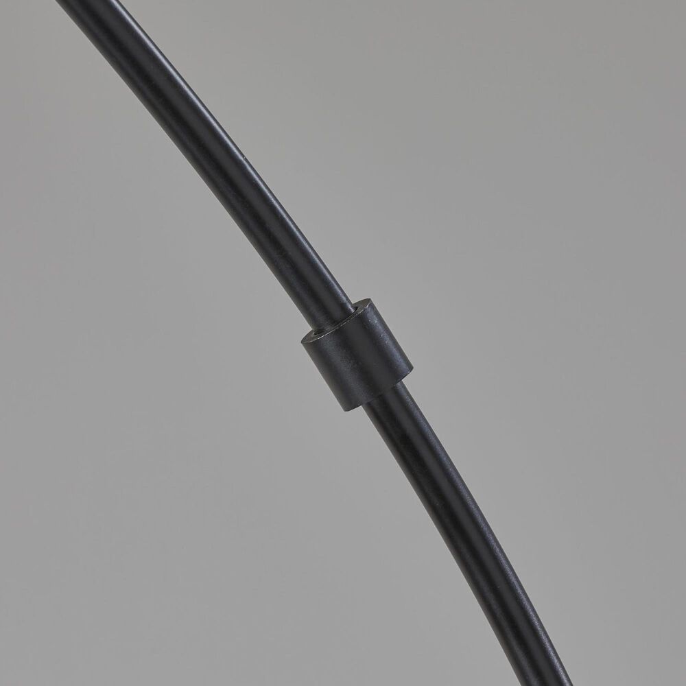 37B Astoria Arc Lamp in Black and White Marble, , large