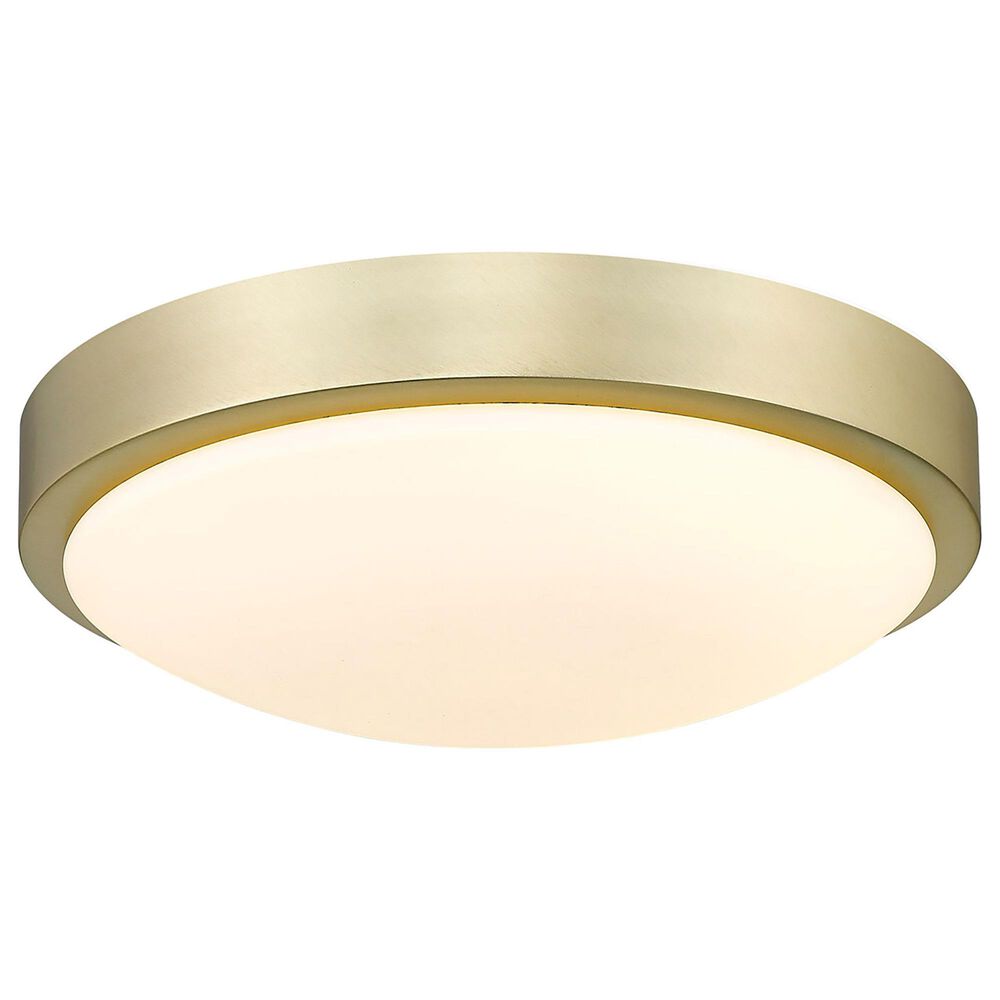 Golden Lighting 10" Gabi Flush Mount in Brushed Champagne Bronze, , large