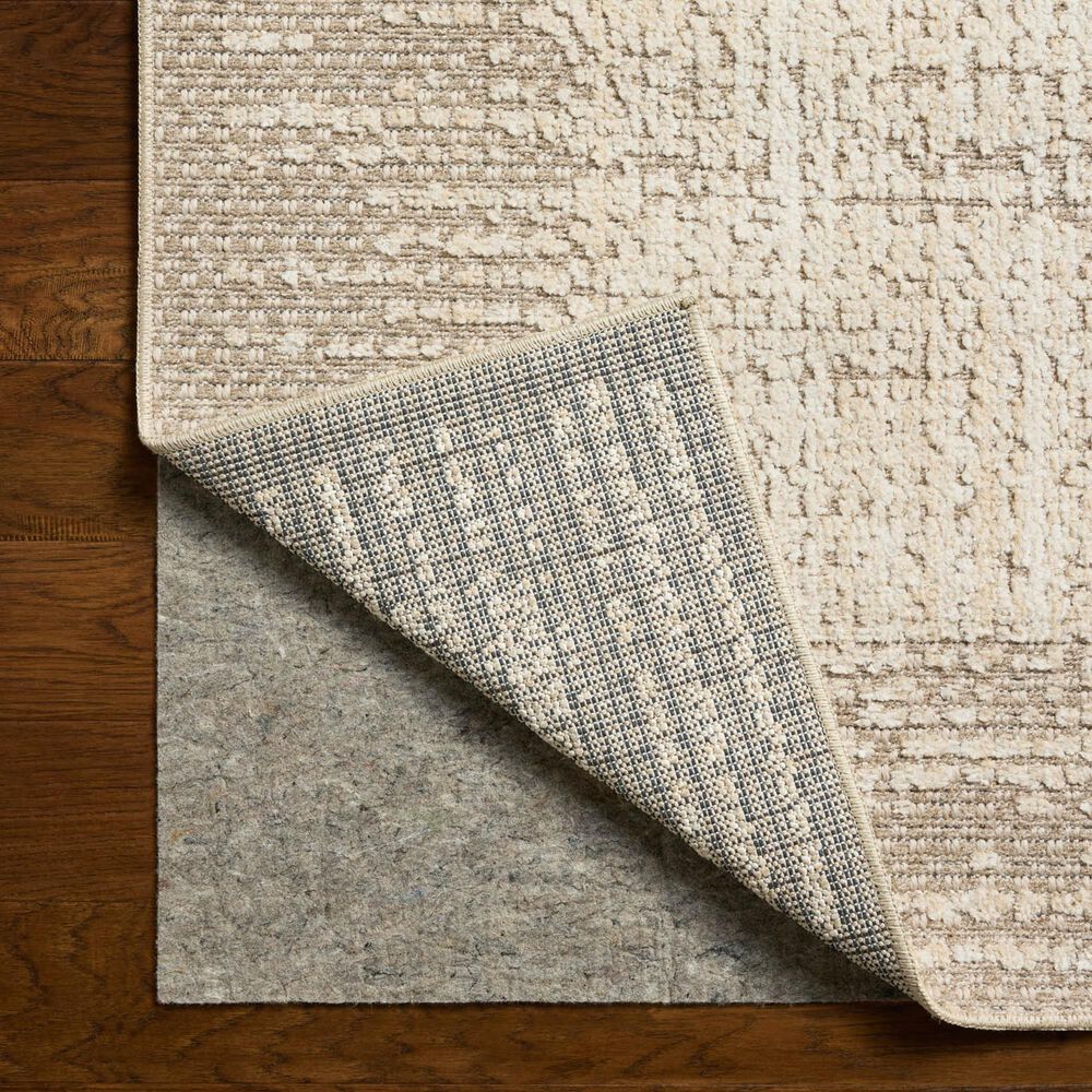 Amber Lewis x Loloi Bexley Natural and Taupe 11'6" x 15' Area Rug, , large