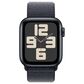 Apple Watch SE GPS + Cellular 40mm Midnight Aluminum Case with Ink Sport Loop, , large