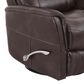 Simeon Collection Gemini Glider Swivel Recliner in Truffle, , large
