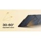 EcoFlow 160W Portable Solar Panel in Black, , large