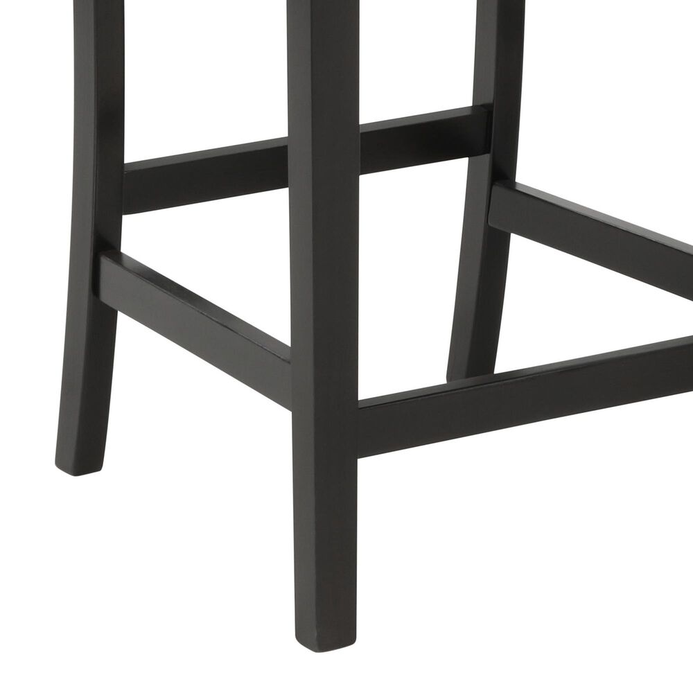 New Heritage Design Celeste Counter Height Dining Chair with Black