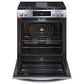 Frigidaire Gallery 30" Front Control Gas Range with Total Convection in Stainless Steel, , large