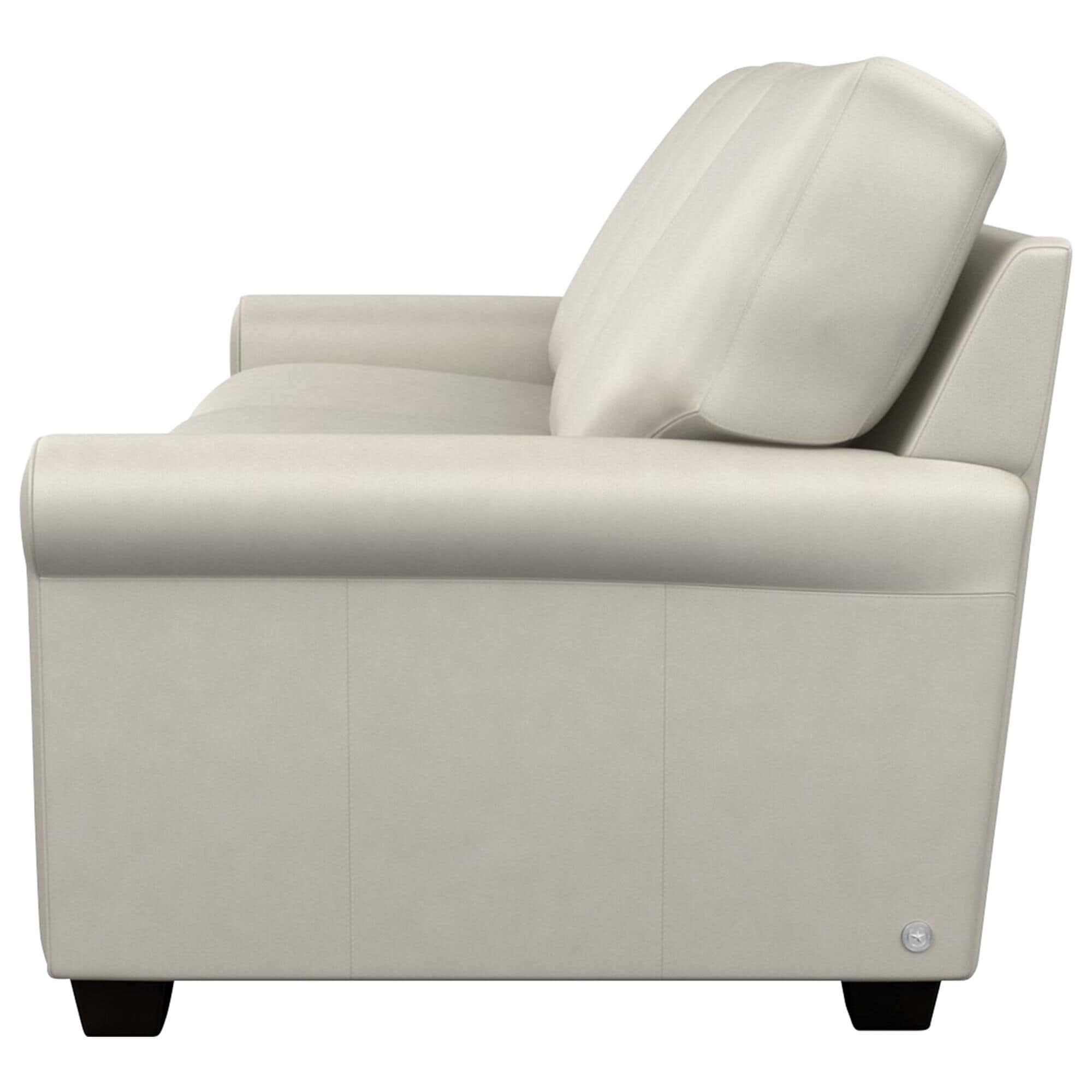 White leather new arrivals sofa and chair