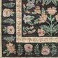 Rifle Paper Co Eden Mughal Garden 2"6" x 7"6" Black Runner, , large