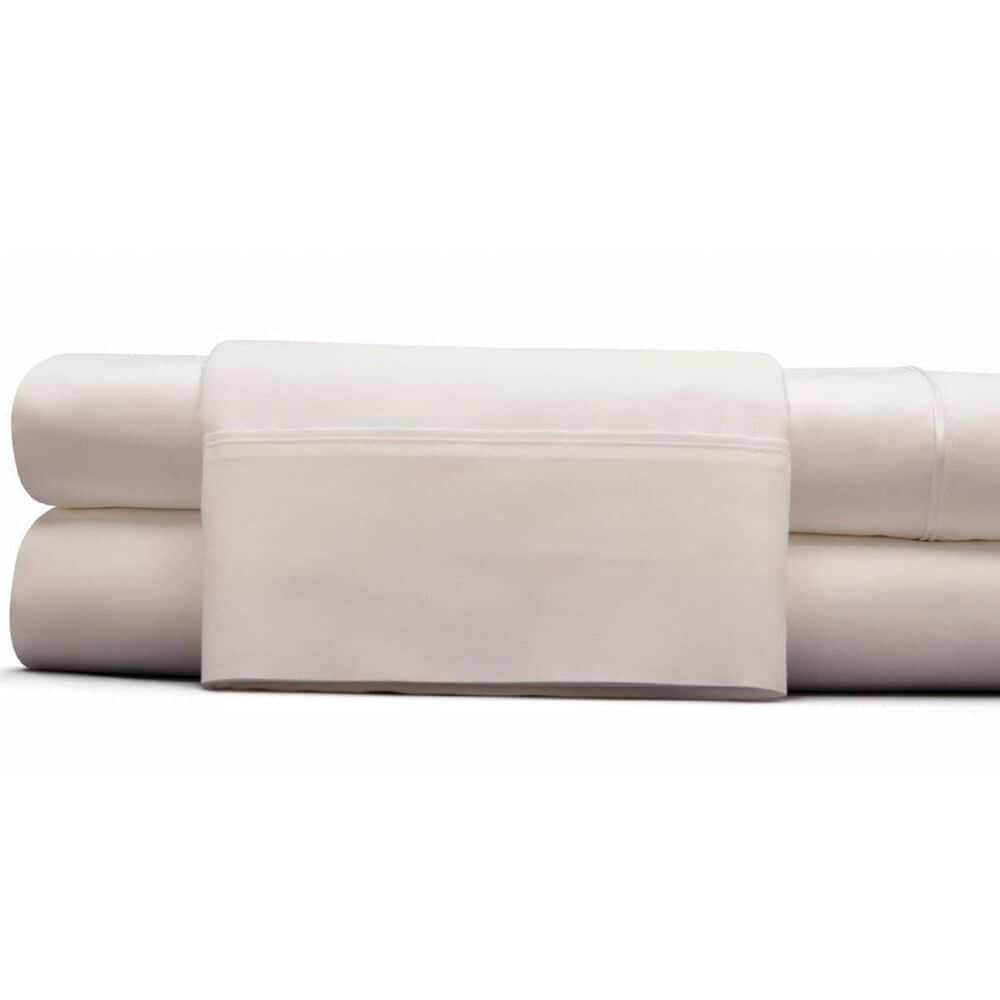 DreamFit Bamboo Split King Sheet Set in White, , large