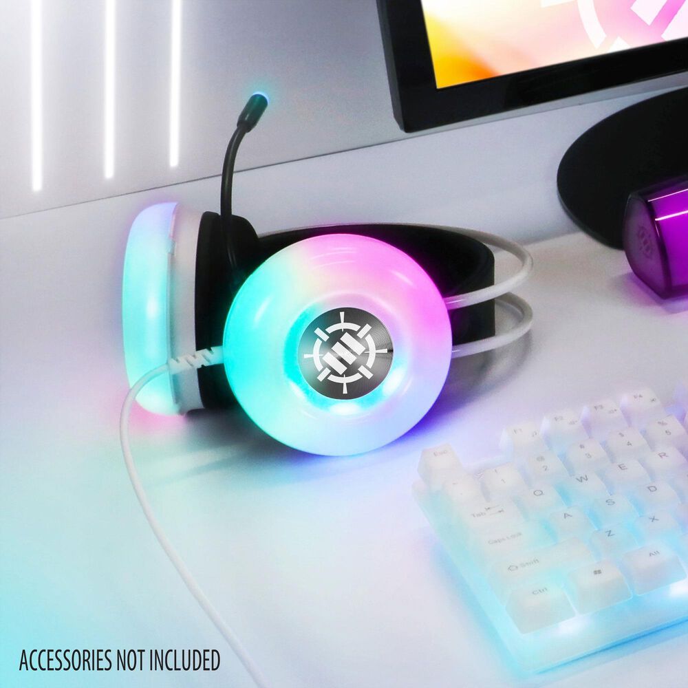 Accessory Power Theorem 3 Gaming Headset with Built-In Bass Resonators in White, , large