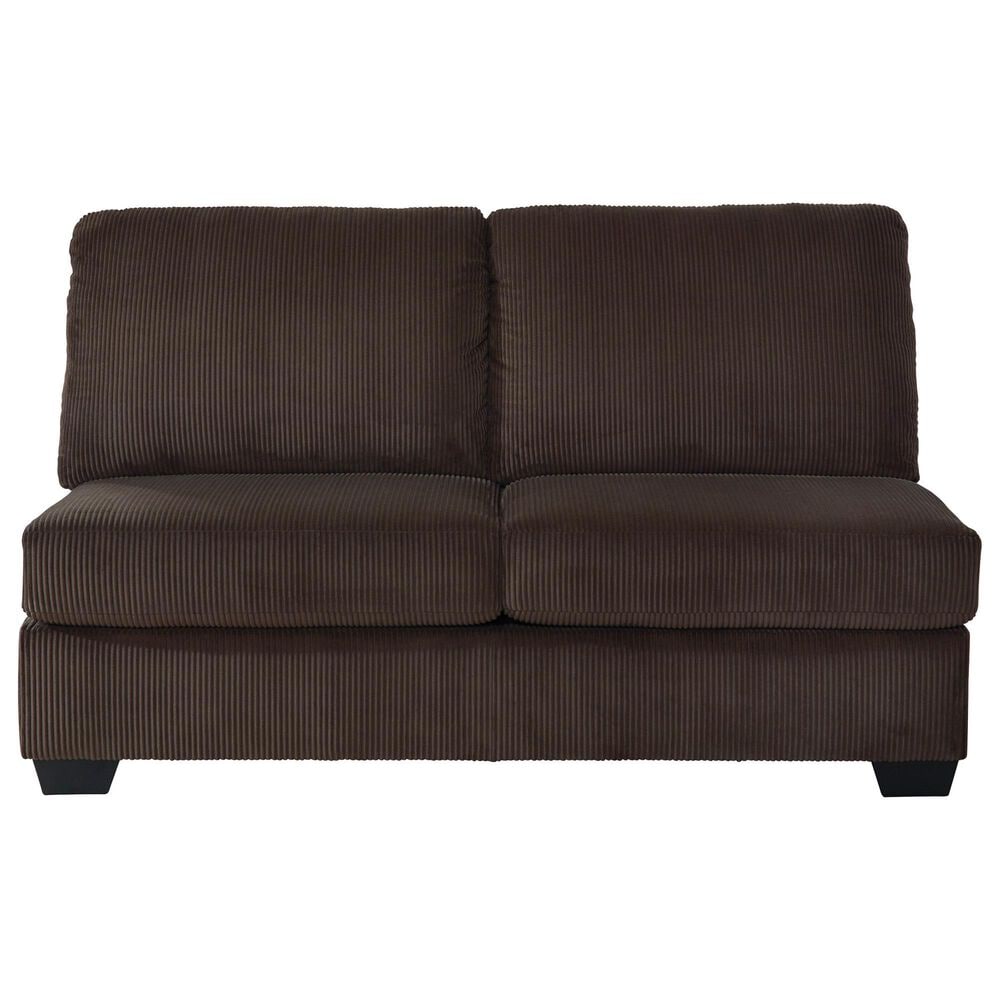 ASHLEY Kimlee 3-Piece Stationary Right Arm Facing Sectional with Chaise in Chocolate, , large