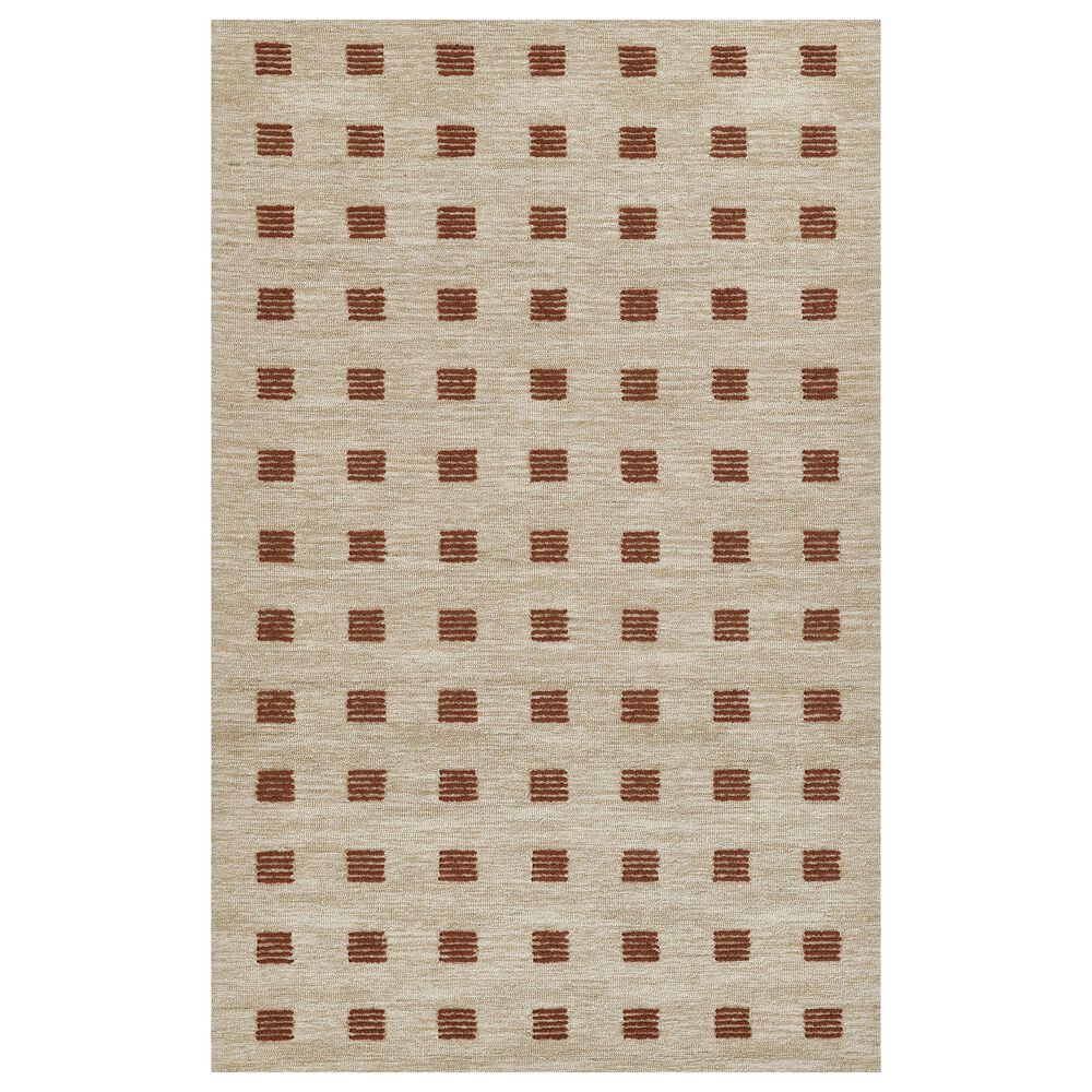 Momeni Archer ARC-1 5" x 8" Rust Area Rug, , large