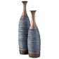 Ashley Blayze 2-Piece Vase Set in Antique Gray and Brown, , large