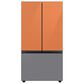 Samsung Bespoke Bespoke 3-Door French Door Refrigerator Bottom Panel in Stainless Steel, , large