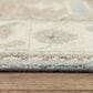 RIZZY Belmont 6" x 9" Grey, Brown, Ivory and Blue Area Rug, , large