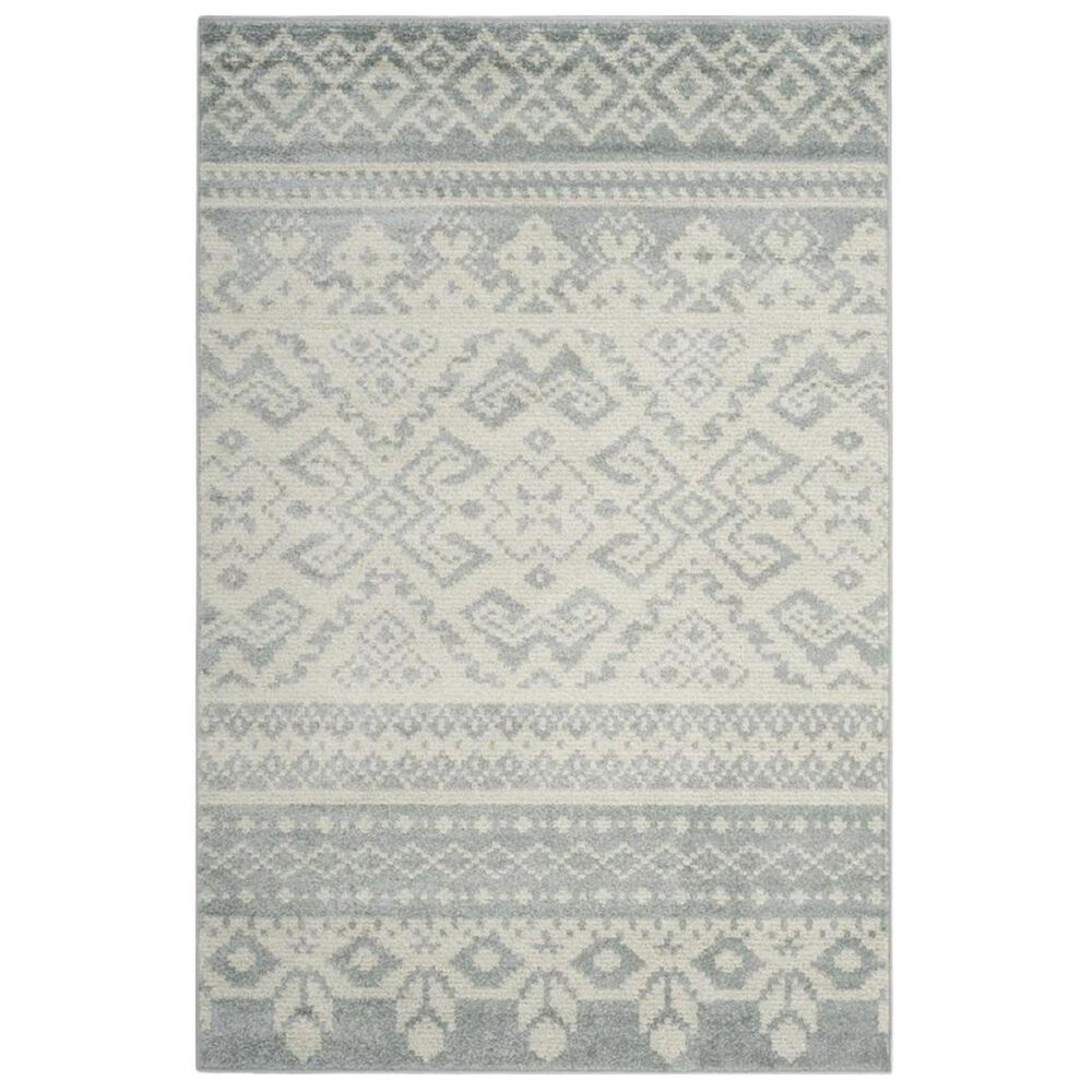 Safavieh Adirondack ADR107T 5&#39;1&quot; x 7&#39;6&quot; Slate and Ivory Area Rug, , large
