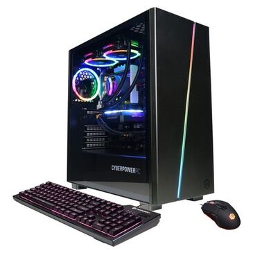 CyberpowerPC CYBERPOWERPC Gamer Supreme Liquid Cool SLC10000CPGV10 w/ Intel Core i7-13700KF 3.4GHz CPU, 16GB DDR5, NVIDIA GeForce RTX 3060 12GB, 1TB PCI-E NVMe SSD, 802.11AC WiFi, 7 Color RGB Gaming Keyboard/Mouse, Custom RGB Case Lighting & Win 11 Home 64-Bit, , large