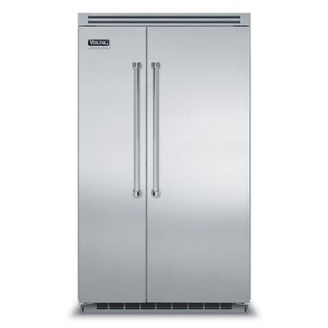 Viking Range 48" Professional Side by Side Refrigerator Stainless Steel, , large