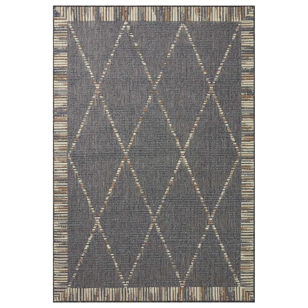 Loloi II Rainier 2"2" x 3"9" Slate and Multicolor Area Rug, , large