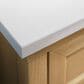 Kohler Charlemont 60" Double Bathroom Vanity in Light Oak with 3 cm White Quartz Top and Rectangular Sinks, , large