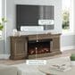Fabio Flames Tanner 76" Electric Fireplace TV Stand in Cocoa Birch, , large