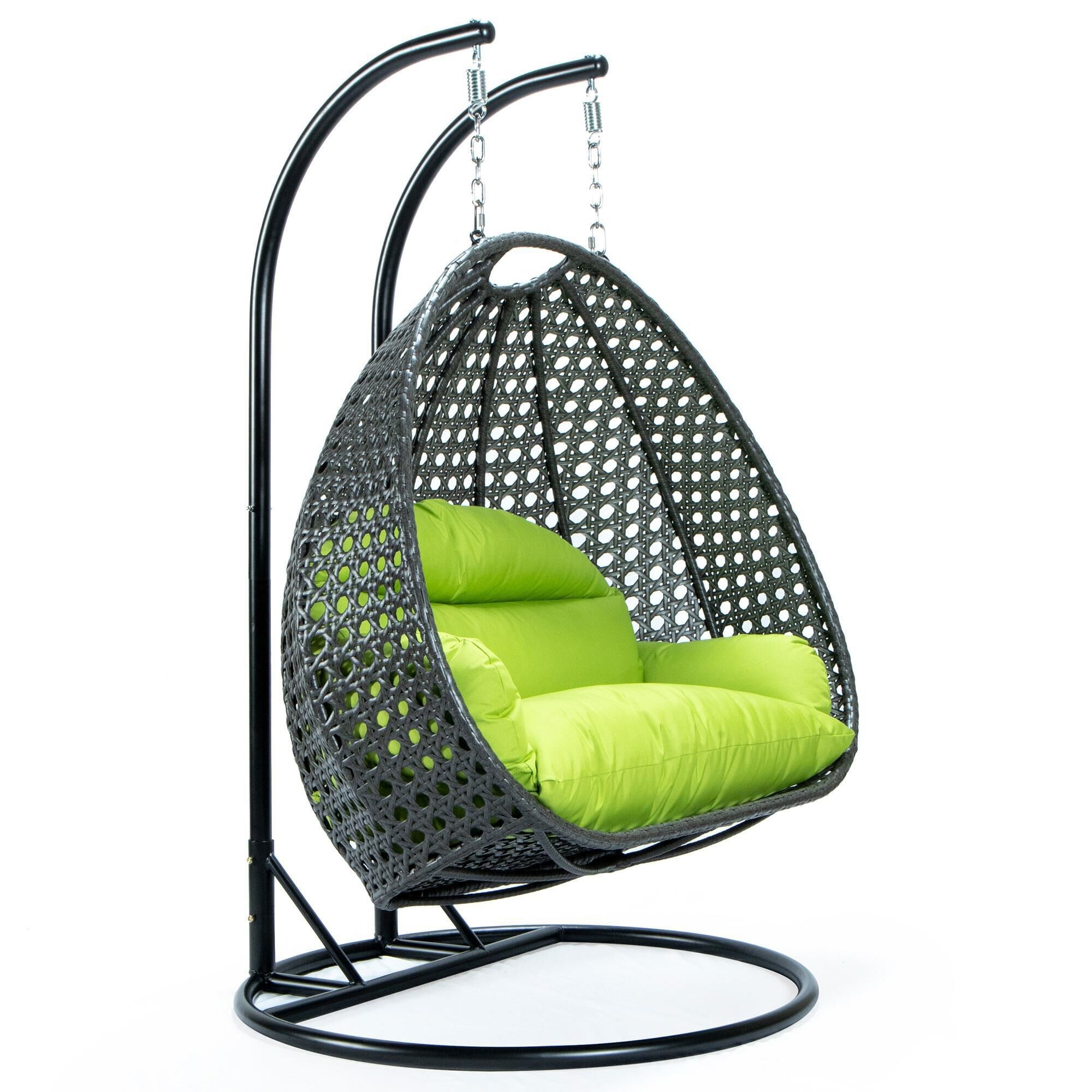 2 seater hanging on sale egg chair