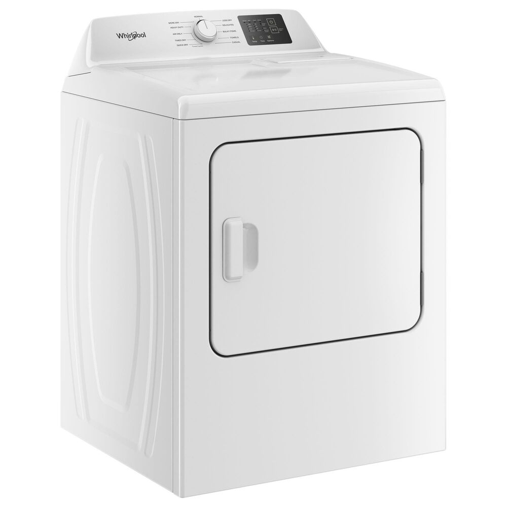Whirlpool 7 Cu. Ft. Electric Long Vent Dryer with AutoSensing in White, , large