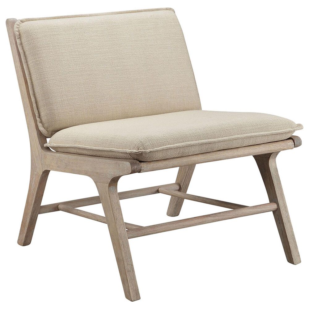 Hampton Park Melbourne Accent Chair in Tan and Natural, , large